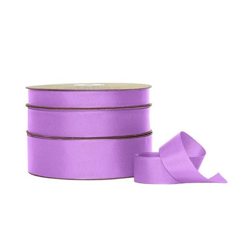 Vandoros Ribbon: 25mm Grosgrain Lilac (per metre)