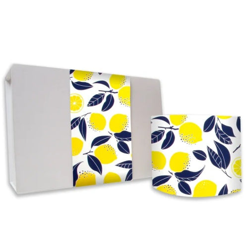 Vandoros Wrap Band - Limoncello, Yellow/Navy (10cm x approx. 3mtr)