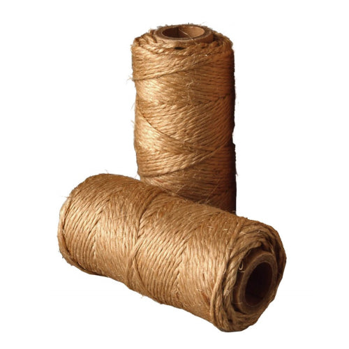 Venhart Brand Jute Twine - Fine, Kraft (Approx 50 mtrs)