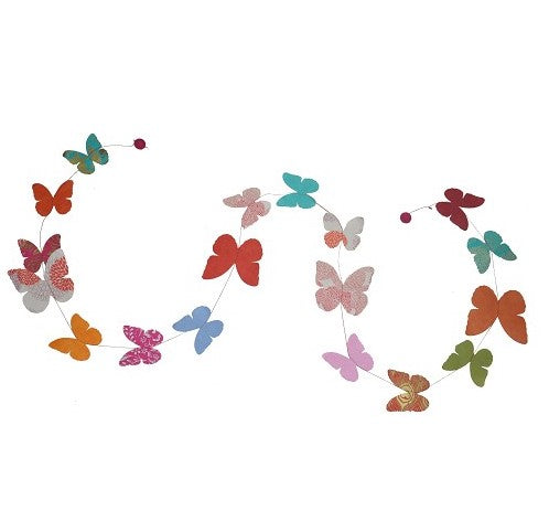 Washi Craft Paper Garland - Butterflies