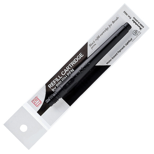 Zig Zig Brush Pen Refill - Black